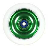 Green Metal Core 100mm Scooter Wheel For Phoenix MGP Razor Lucky With Bearings