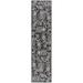 SAFAVIEH Outdoor BHS246Z Beach House Black / Light Grey Rug