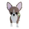 Pretty Comy Dog Planter Animal Shaped Cartoon Succulent Planter Cute Dog Design Herb Garden Succulents Cute Cement Flower Pot For Garden Decoration Patio Without Plant