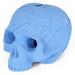 Blue Ceramic Fire Skull Blue - Large 1 Pack