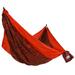 Equip Nylon Camping Travel Hammock 1 Person Red and Black Dark and Hot Print Size 116 L x 59 W