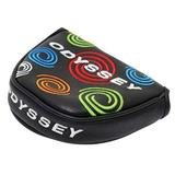 Odyssey Golf Tour Super Swirl Black Leather Small Mallet Putter Headcover - New 2022