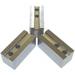 H & R Manufacturing 1.5mm x 60Â° Serrated Attachment Square Soft Lathe Chuck Jaw 3 Jaws Steel 1.181 Btw Mount Hole Ctrs 5-1/4 Long x 2 Wide x 2 High 0.71 Groove 14mm Fastener