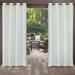 Outdoor Patio Curtains - Indoor Outdoor Waterproof Pergola Grommet Curtains Blackout Curtain for Pavilion Gazebo Porch Decor 1 Panel White 52in * 108in