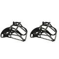 Cuteam 1 Pair Outdoor High Elastic TPE Chain Shoe Cover Ice Crampons Climbing Equipment for Hiking