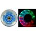 L.E.D. Scooter Wheels with ABEC 9 Bearings for Razor Scooters 100mm Light Up Blue 2-Pack