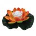 Promotion! Artificial Lotus-shaped Colorful Changed Floating Flower Lamps Water Swimming Pool Wishing Light 18cm/7.08cm Including Battery