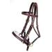 Australian Outrider Leather Bridle/Halter Combo Br