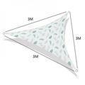 Spree 78 /118 /141 Sun Shade Sail Triangle Canopy Awning Shelter Fabric Cloth Screen - UV Block UV Resistant Heavy Duty Commercial Grade - Outdoor Patio Carport