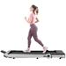 Folding Treadmill Installation-Free Under Desk Electric Treadmill 2.5HP with Bluetooth APP and speaker Remote Control Display Walking Jogging Running Machine Fitness Equipment for Home Gym Office
