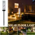 QISIWOLE Solar-Powered Floor-Mounted House Number Light Dual-Color Temperature Digital Number Led Light Outdoor Address Indication Street Light Deals