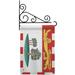 Canada Provinces Prince Edward Island Garden Flag Set Regional 13 X18.5 Double-Sided Decorative Vertical Flags House Decoration Small Banner Yard Gift