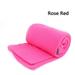 Convenient Multicolor Outdoor Equipment Traveling Hiking Mat Backpacking Compression Bags Sleeping Bag Liner Travel Sleeping Bag ROSE RED