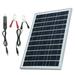 60W D C 5V18V Flexible Solar Panel Kit Set IP65 Water Resistance/ D C Alligatoe Clip/ 1 * Car C-harger for Home Car Boat Indoor Outdoor Use Portable