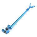 Fishing Tackle Durable Portable Adjustable Telescopic Fishing Pole Stand Stretched Brackets Fishing Rod Holder LIGHT BLUE