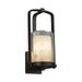 Justice Design Group Alr-7581W-10 Alabaster Rocks 1 Light 12-1/2 High Outdoor Wall Sconce