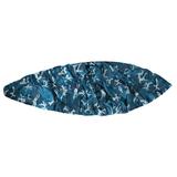 Unique Bargains Kayak Cover Boat Canoe Cover Dust Waterproof Protection Cover Blue Camouflage 9.3-10.7ft