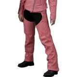 Milwaukee Leather SH1135 Women s Braided Pink Classic Leather Chaps Small
