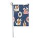 LADDKE Flamingo Unicorn Swan and Sweet Donut Inflatable Swimming Pool Floats Garden Flag Decorative Flag House Banner 12x18 inch