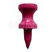 Golf Tees Etc Step Down Pink Wood Golf Tees 1 Inch Strong & Light Weight Castle Golf Tees - (100 Pack)