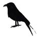 Artificial Feathered Crows Ravens DIY Birds Craft for home and garden Lawn Decoration Party Accessories