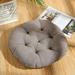 21.7 round Pillow Floor Pillow Japanese Futon Chair Pad Tatami Floor Cushion Yellow Cushion for Living Room Balcony Outdoor Childrenâ€˜s Play Area