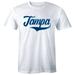 Tampa Florida Retro Cuba Baseball Font Men s City Town State Pride T-Shirt