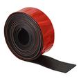Neoprene Sheets Rolls Adhesive Back Solid Rubber Strips 4mm(T)x50mm(W)x3000mm(L) DIY Rubber Gasket Sealing Padding