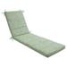 Pillow Perfect Outdoor | Indoor Alauda Grasshopper Chaise Lounge Cushion 80 X 23 X 3