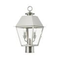 Livex Lighting - Wentworth - 2 Light Medium Outdoor Post Top Lantern In Classic