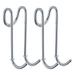 Steel Fence Hooks Stainless Steel Hanging Wind Chimes Awnings or Other Patio Tools Door Vinyl Fences Wood Arbors Pergolas Bird Feeder Wind Chimes or Other Patio Tools Utility Hooks for Brooms And Mops