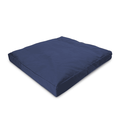 Bean Products Zabuton Meditation Cushion - Standard Size - 24 x 24 x 2 - Organic Navy - 100% Organic Cotton - Made In USA