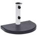 Suzicca Umbrella Base Black 15.7 x11 x1.6 Granite