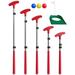 Kids Putter with Adjustable Size for Junior Golfers with Extendable Shaft Right and Left Hand (Red)