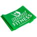 Champion Sports Rhino Fitness Medium 8 lb Stretch Flat Resistance Exercise Band Green