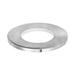 Uxcell Molding Trim Gap Sealing Tape 0.39 x0.01 x164ft Self Adhesive Caulk Strip Trim Brushed Silver Tone