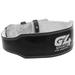 G4 Vision Genuine Leather Adjustable Weightlifting Belt 4 Gym Fitness Bodybuilding Powerlifting Deadlifting Thrusters Back Support Heavy Workout (Medium Black)