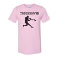 Touchdown Shirt Touchdown Baseball Funny Shirts Unisex Fit Baseball Shirt Touchdown Gift For Him Gag Gift Football Shirt Funny T Lilac XL