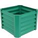 Sunnydaze 22 Square Steel Raised Garden Bed - Green