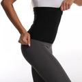 Big Clear! Men Women Neoprene Lumbar Waist Trimmer Belt Weight Loss Sweat Band Wrap Tummy Stomach Sauna Sweat Belt For Gym Fitness