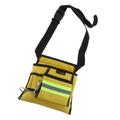 7 Kinds Reflective Tools Bag Electrician Waist Screwdriver Utility Holder Belt Pouch Singe Side Double Sides PICK Yellow