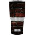 Skin Decal Vinyl Wrap for RTIC 30 oz Tumbler Cup Stickers Skins Cover (6-piece kit) / Brick Wall