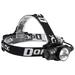 Dorcy 41-2121 1 000-Lumen Pro Water-Resistant Aluminum LED Rechargeable Headlamp