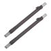 Uxcell 8mm Tungsten Carbide Flat Tip Leather Cloth Handle Wood Carving Chisels 2 Pack