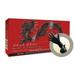 Micro Flex BD-1003-PF-L Black Dragon Powder Free Black Latex Exam Gloves - Large