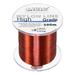 Uxcell 547Yard 6Lb Fluorocarbon Coated Monofilament Nylon Fishing Line Wine Red