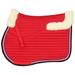 Horse English Quilted All-Purpose Fleece Comfort Saddle Pad Red 72TS36RD