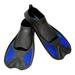 1 pair Swim Fins Soft TPR Snorkel Fins for Lap Swimming Scuba Diving Flippers