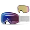 Smith 4D MAG S Snow Goggles White Vapor ChromaPop Photochromic Rose Flash Lens