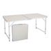 Aluminum Folding Table Multipurpose Portable Outdoor Picnic Camping Table Party White